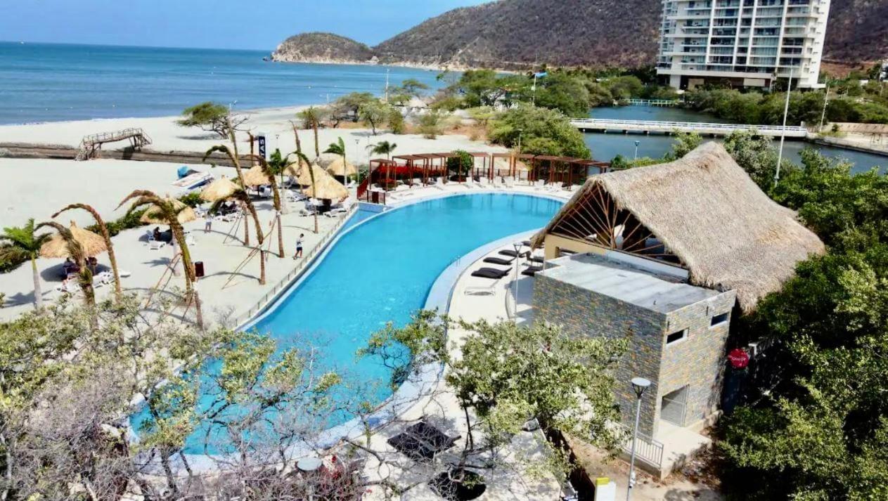 Samaria Club De Playa By Santa Marta Playa Resort, Preciosos Apartamentos En El Sector Exclusivo De Pozos Colorados Exteriör bild