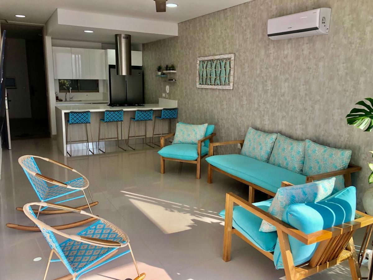 Samaria Club De Playa By Santa Marta Playa Resort, Preciosos Apartamentos En El Sector Exclusivo De Pozos Colorados Exteriör bild