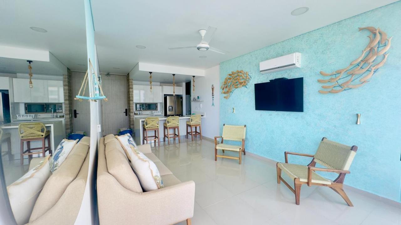 Samaria Club De Playa By Santa Marta Playa Resort, Preciosos Apartamentos En El Sector Exclusivo De Pozos Colorados Rum bild