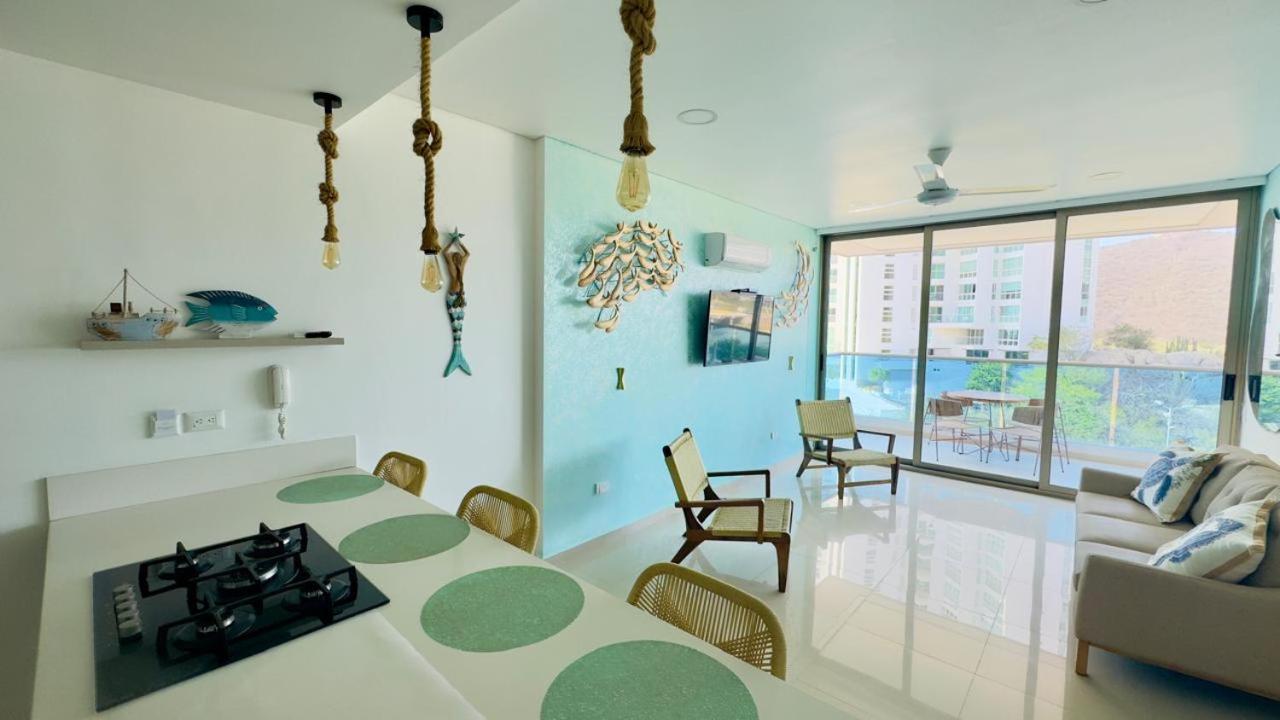 Samaria Club De Playa By Santa Marta Playa Resort, Preciosos Apartamentos En El Sector Exclusivo De Pozos Colorados Rum bild