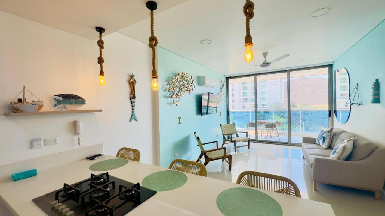 Samaria Club De Playa By Santa Marta Playa Resort, Preciosos Apartamentos En El Sector Exclusivo De Pozos Colorados Rum bild